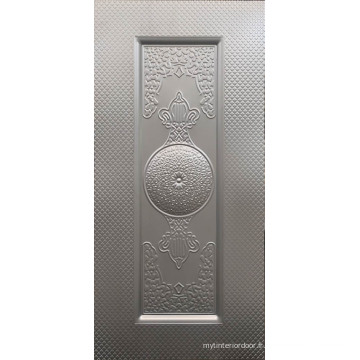 Plaque de porte décorative en acier de calibre 16
